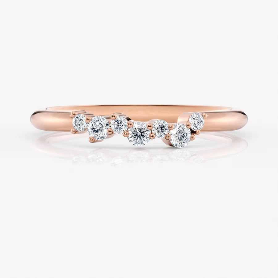 Diamond Cluster Ring in 18K Gold