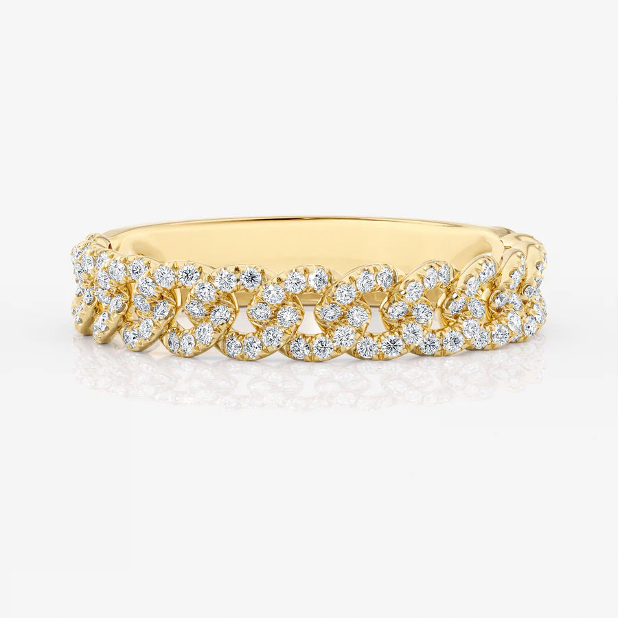 Diamond Cuban Ring