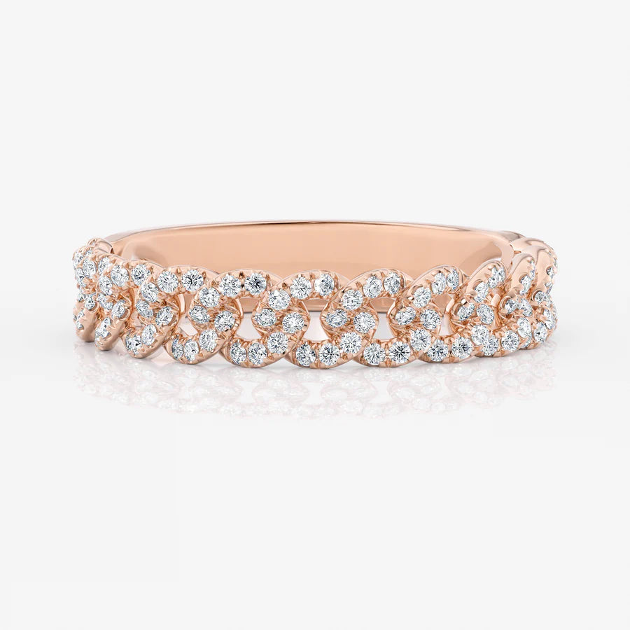 Diamond Cuban Ring