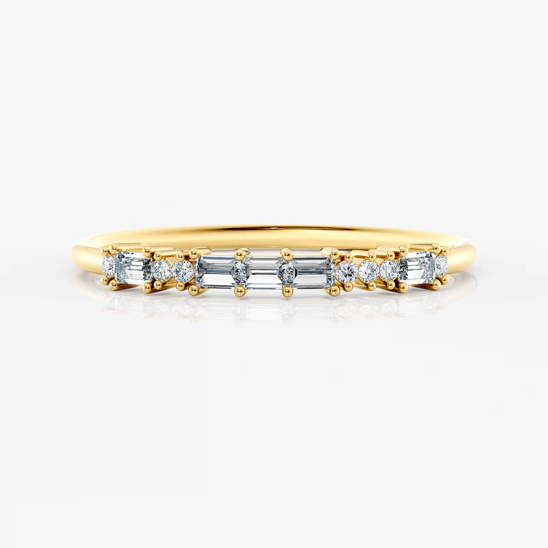 Morse Code "Love" Ring 18K Gold